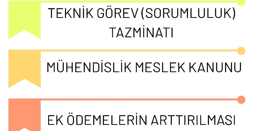 TEKNİK HİZMETLER NE İSTİYOR?
