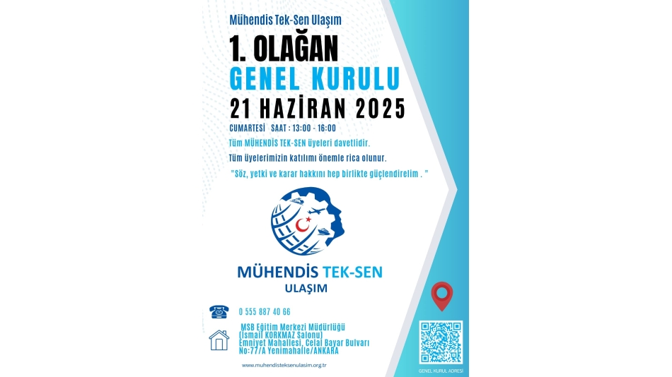 1. OLAĞAN GENEL KURUL İLANI